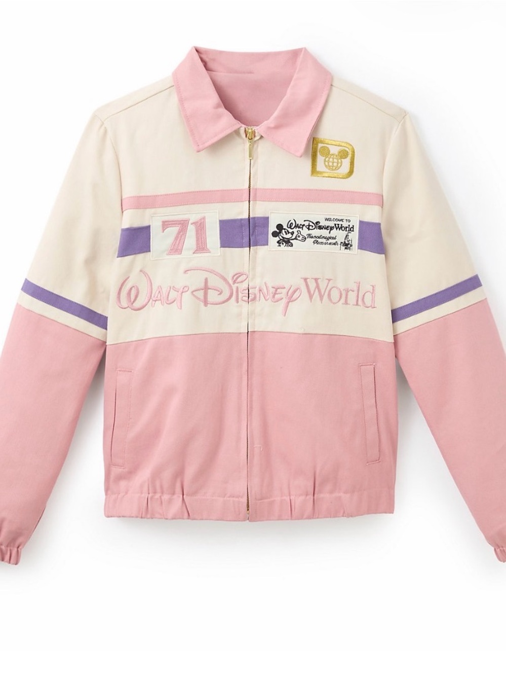 Walt Disney World Jacket for Women The Most Magical Place on Earth Pink M